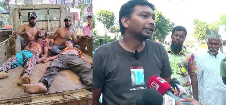 পুলিশ-বিএনপি সংঘর্ষ, গাড়ি ভাঙচুর