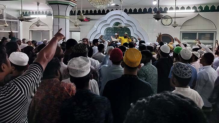 কোটা আন্দোলনের পক্ষে বক্তব্য দেওয়ায় মসজিদের ইমামকে অব্যাহতি দেওয়া হয়েছে
