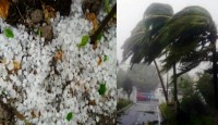 দেশের বিভিন্ন স্থানে ঝড়বৃষ্টি সহ শিলাবৃষ...