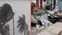 সারাদেশে ঝড়ে লন্ডভন্ড কয়েকশ ঘরবাড়ি, ব...